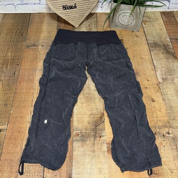 Lululemon cool down tencel ruched cropped pants size 4 - Picture 7 of 13